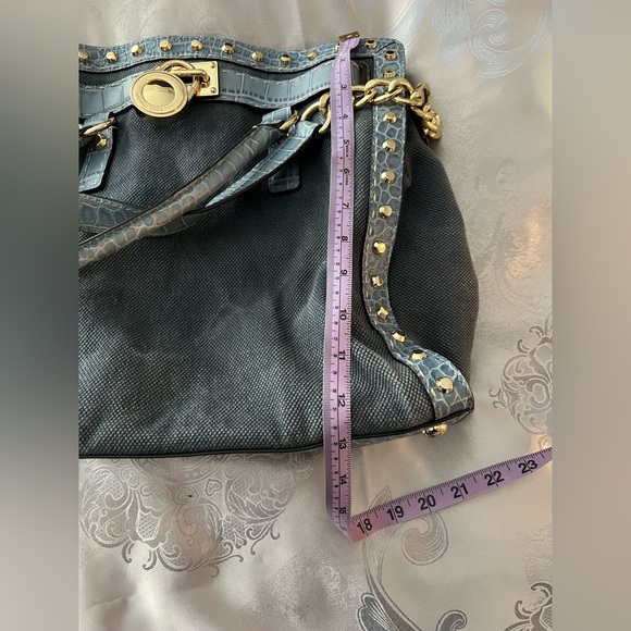 Michael Kors denim bag - Picture 8 of 9